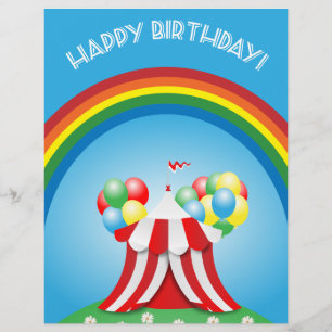 Alles Gute zum Geburtstag Flyer