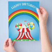 Alles Gute zum Geburtstag Flyer (Hand)