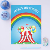 Alles Gute zum Geburtstag Flyer (Einzeln)