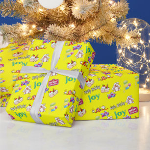 Alles Gute zum Geburtstag Frohe Weihnachtswrapping Geschenkpapier