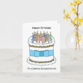 Alles Gute zum Geburtstag für Akupunkturist Karte (Gelbe Blume)