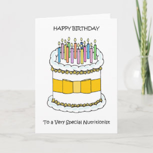 Alles Gute zum Geburtstag für Ernährungsberater Karte