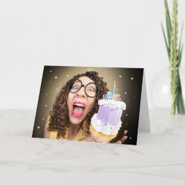 Alles Gute zum Geburtstag für jeden lustigen Nerd  Feiertagskarte