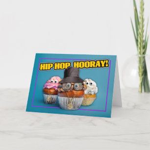 Alles Gute zum Geburtstag für jeden Old School Hip Feiertagskarte