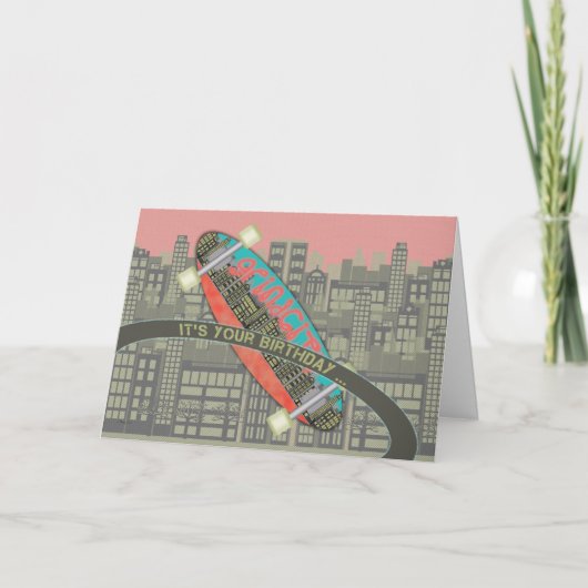 Alles Gute zum Geburtstag für Karte (Vorderseite)