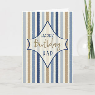 Alles Gute zum Geburtstag für Papa mit abgenutzten Karte