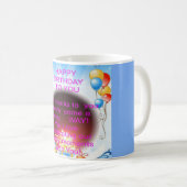 Alles Gute zum Geburtstag für Sie Kunst drucken Kaffeetasse (VorderseiteRechts)