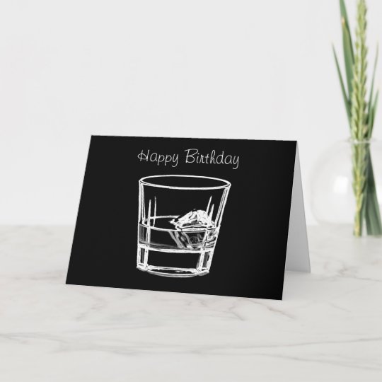 Geburtstag Whisky Karte Geburtstag Karte Fur Ihn Etsy