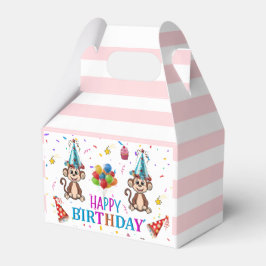 Alles Gute zum Geburtstag Gable Geschenkbox Rosa S Geschenkschachtel