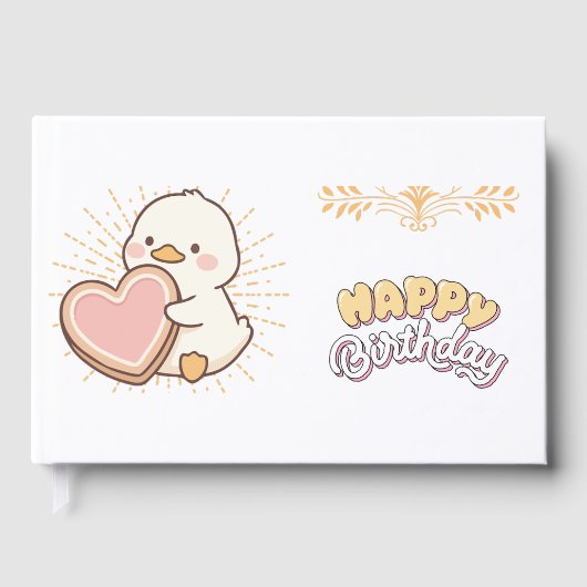 ALLES GUTE ZUM GEBURTSTAG GÄSTEBUCH (Vorderseite)