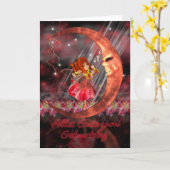 Alles Gute zum Geburtstag - German Happy Birthday Karte (Gelbe Blume)