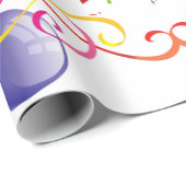 Alles Gute zum Geburtstag Geschenk Wrapping Papier Geschenkpapier (Rolleneckpunkt)