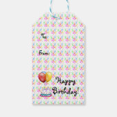 Alles Gute zum Geburtstag Geschenkanhänger (Rückseite)