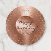 Alles Gute zum Geburtstag! Geschenkanhänger (Rückseite)