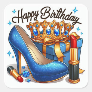 Alles Gute zum Geburtstag Geschenke Geschenke Quadratischer Aufkleber