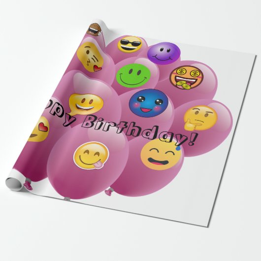 Alles Gute zum Geburtstag Geschenkpapier (Ungerollt)