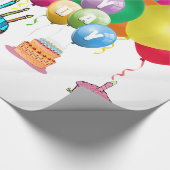 Alles Gute zum Geburtstag! Geschenkpapier (Ecke)