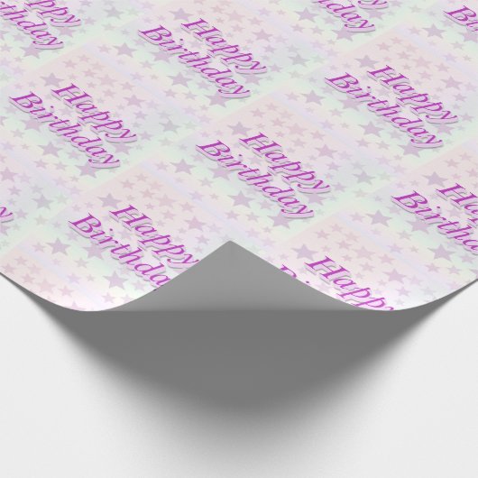 Alles Gute zum Geburtstag!! Geschenkpapier (Ecke)