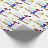 Alles Gute zum Geburtstag Geschenkpapier (Ecke)