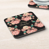 Alles Gute zum Geburtstag - Getränkeuntersetzer (Linke Seite)