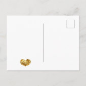 Alles Gute zum Geburtstag! Glamouröses Glitzern He Postkarte (Rückseite)