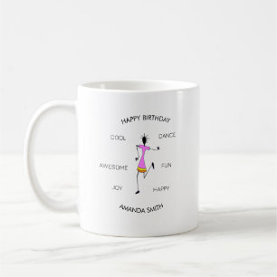 Alles Gute zum Geburtstag, Glücklicher Tag Rhythmu Kaffeetasse