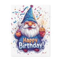 Alles Gute zum Geburtstag Gnom: Whimsical Geburtst