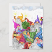 Alles Gute zum Geburtstag - Gnomes Geburtstagsfeie (Rückseite)