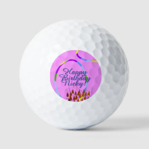 Alles Gute zum Geburtstag Golfball