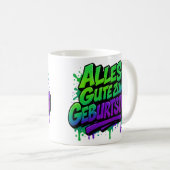 Alles Gute zum Geburtstag, Graffiti 1 Kaffeetasse (VorderseiteRechts)