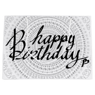 Alles Gute zum Geburtstag. Große Geschenktüte