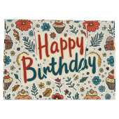 Alles Gute zum Geburtstag! Große Geschenktüte (Rückseite)