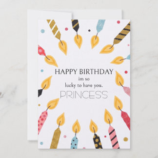 Alles Gute zum Geburtstag Grußbotschaften Kerzen Feiertagskarte