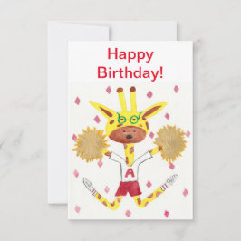 Alles Gute zum Geburtstag! Grußkarte. Dankeskarte