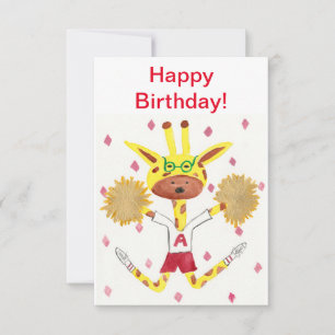 Alles Gute zum Geburtstag! Grußkarte. Dankeskarte