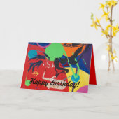 Alles Gute zum Geburtstag! Grußkarte Karte (Gelbe Blume)