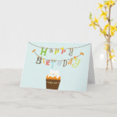 Alles Gute zum Geburtstag Grußkarte Karte (Gelbe Blume)