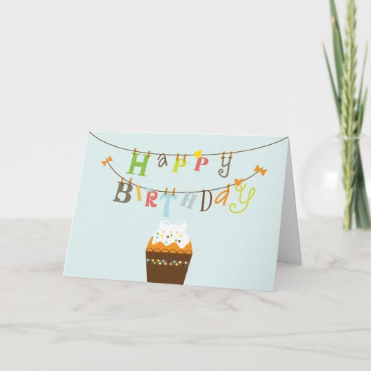Alles Gute zum Geburtstag Grußkarte Karte (Vorderseite)