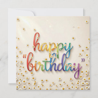 Alles Gute zum Geburtstag Grußkarten Feiertagskarte