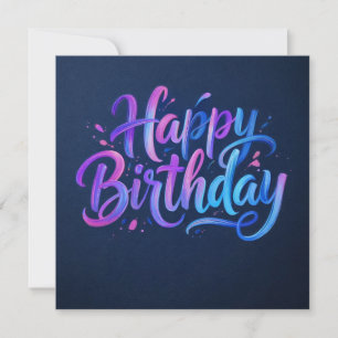 Alles Gute zum Geburtstag Grußkarten Feiertagskarte