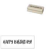 Alles Gute zum Geburtstag! Gummistempel (Stempel)