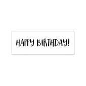 Alles Gute zum Geburtstag! Gummistempel (Prägung)