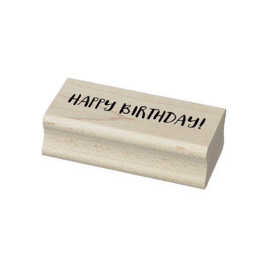 Alles Gute zum Geburtstag! Gummistempel (Stempel)