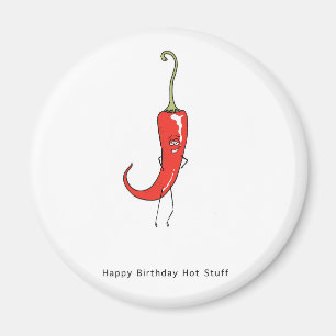 Alles Gute zum Geburtstag heißes Zeug. Geburtstag Magnet