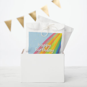 Alles Gute zum Geburtstag Helle & Bunte Regenbogen Geschenktütchen