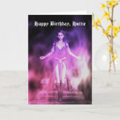 Alles Gute zum Geburtstag, Hottie Karte (Gelbe Blume)