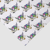 Alles Gute zum Geburtstag! Hummingvögel mit -Carto Seidenpapier (Ausschnitt)