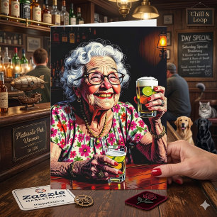 Alles Gute zum Geburtstag Humor über das Altern Karte