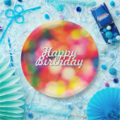 Alles Gute zum Geburtstag in Sprinkles Pappteller (Party)