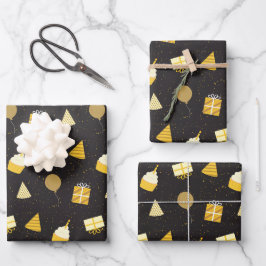 Alles Gute zum Geburtstag, individualisieren Geschenkpapier Set